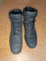 Timberland Schuhe Boots Stiefel, schwarz aus Leder Gr 38 Stuttgart - Botnang Vorschau