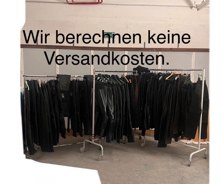 Posten Lederhosen Motorradhosen für Damen&Herren 56 Stück in Neumünster