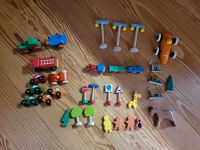 Holzspielzeug: Autos, Tiere, Bäume, Schilder, Steckspiel Rheinland-Pfalz - Mainz Vorschau