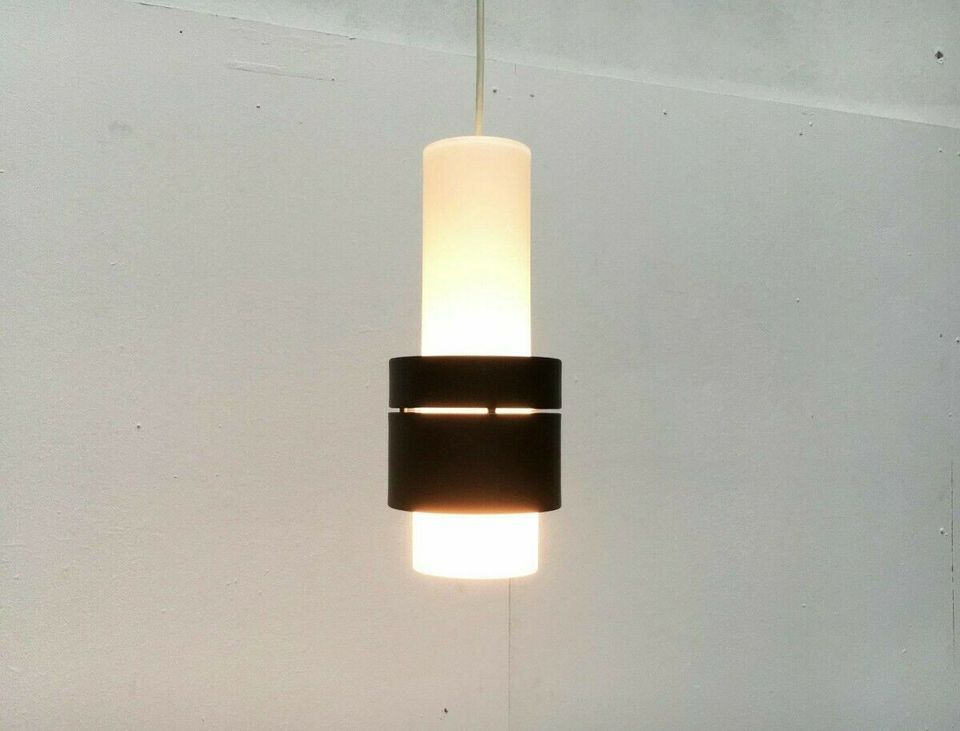 Mid Century Glass Pendant Lamp zu 50er 60er 70er Space Age in Hamburg