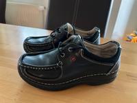 Wolky Leder Schuhe Lederschuhe Schwarz 38 Damen Schnürschuhe Hessen - Großenlüder Vorschau