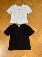 2 x Champion Shirt XS schwarz weiss Berlin - Charlottenburg Vorschau