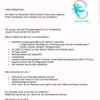 Physiotherapeut (m/w/d) Stellenangebot Nordrhein-Westfalen - Hilden Vorschau