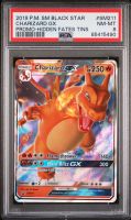 POKEMON BLACK STAR PROMO CHARIZARD GX IN ENGLISCH PSA GRADED 8 Brandenburg - Hoppegarten Vorschau