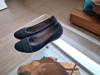 Schwarze Ballerinas mit Applikationen Baden-Württemberg - Balingen Vorschau