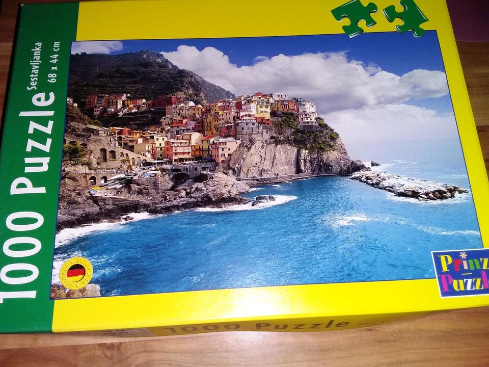 Puzzle 1000Teile, Landschaft,Felsenküste in Vitte