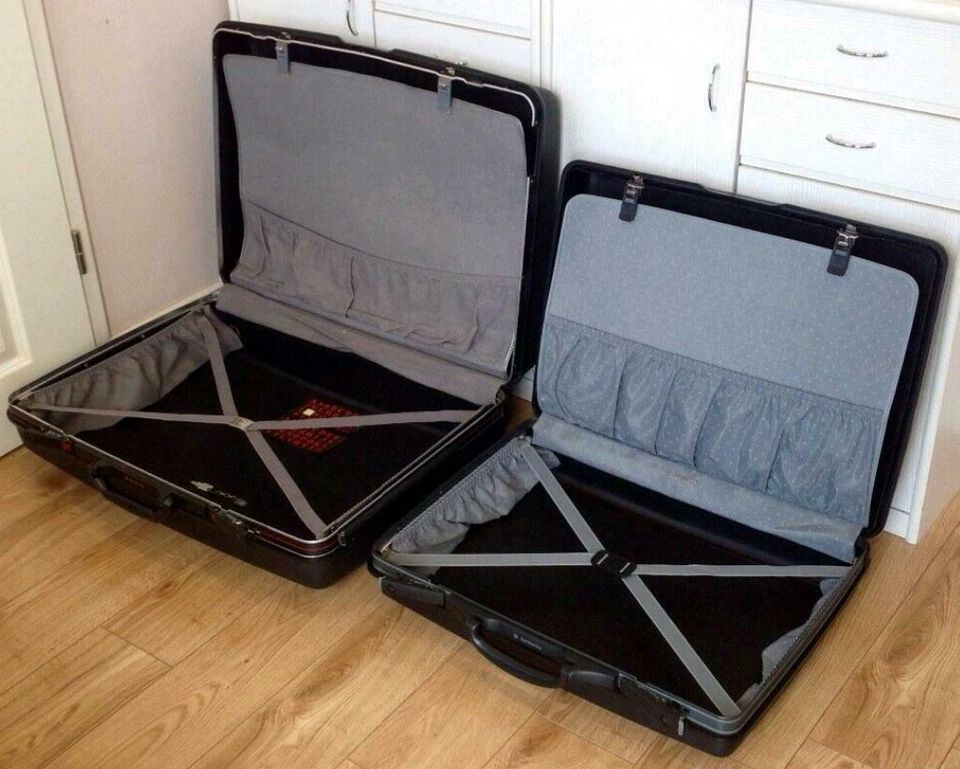 2 x SAMSONITE Hartschalen Qualität Koffer ' guter Zustand in Hiltrup