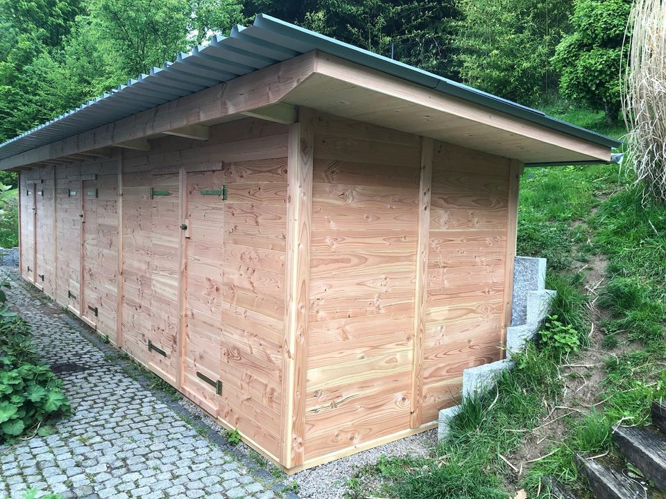 Douglasie Gartenhaus Gerätehaus Hundezwinger Hühnerstall 4,0x3,0M in Schwörstadt