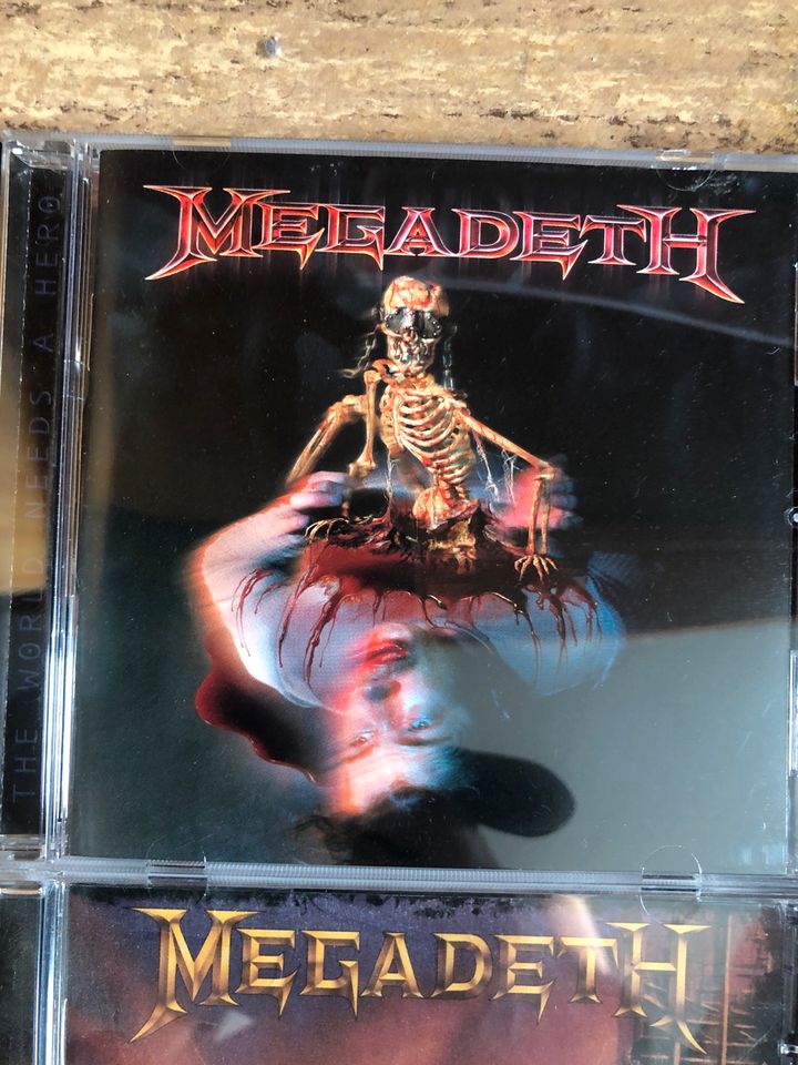 6 CDs Megadeth CD Sammlung (inkl. Peace sells 25th anniversary ed in Frankfurt am Main