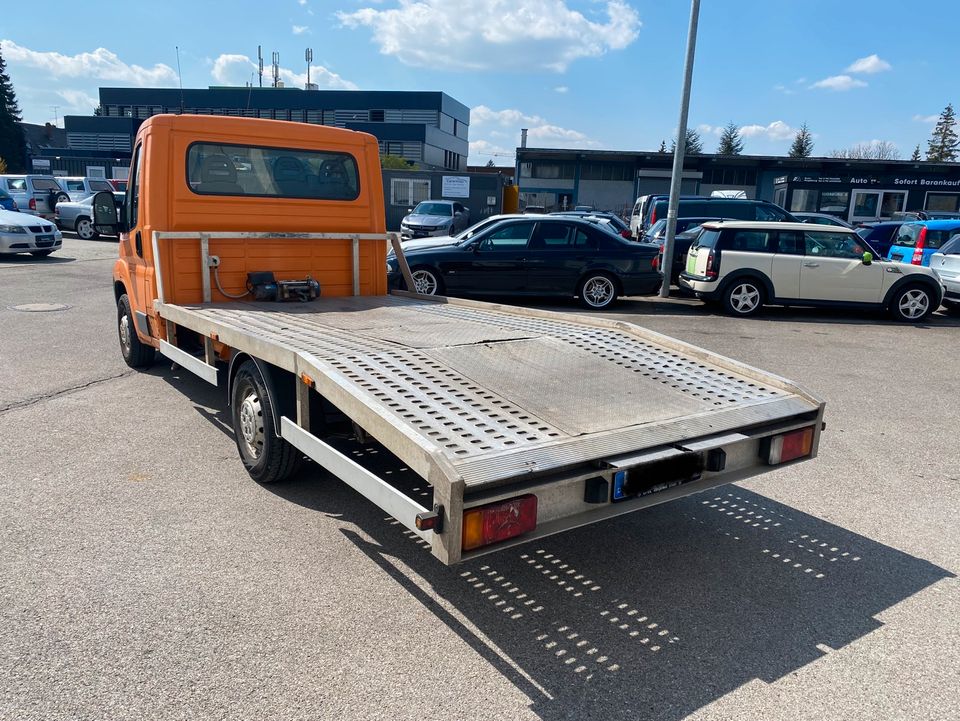 Citroën Jumper 2.2 HDI Abschleppwagen Autotransport TÜV 03/2025 in Augsburg