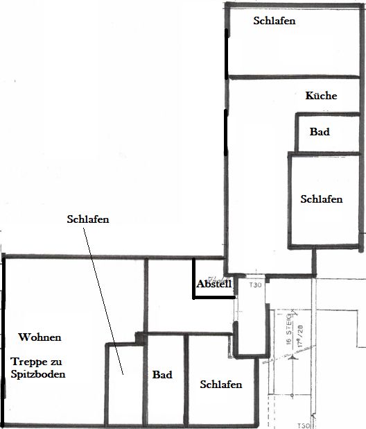 5 Zimmer Dachgeschosswohnung zu vermieten in Wilthen