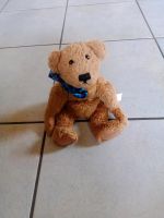 Sunkid Teddy Bär Braunbär braun blaue Schleife 25cm Körner Niedersachsen - Wendeburg Vorschau