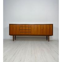 60er 70er Nussbaum Sideboard Kommode Vintage Retro Mid-Century Nordrhein-Westfalen - Wesseling Vorschau