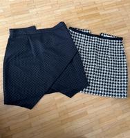 2 Röcke Zara / H&M Schwarz / Karo Schwarz Weiß / Gr. 36/S Frankfurt am Main - Ostend Vorschau