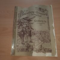 Festzeitung von 1910 zu Kirchberg i.Sa. Baden-Württemberg - Oberhausen-Rheinhausen Vorschau