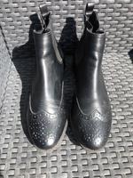 Chelsea Boots mit Budapester Muster Gr. 37 Bayern - Bürgstadt Vorschau