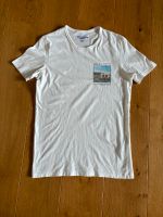 Gr. M weißes T-Shirt von Jack & Jones, slim fit Niedersachsen - Neuenkirchen-Vörden Vorschau