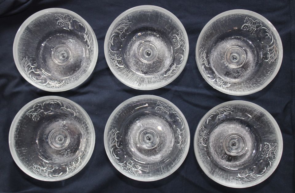 Dessertschalen / Eisbecher - aus Glas - 6 Stück in Lohmar