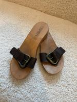 Esprit Holzpantolette braun Gr.38 Schleswig-Holstein - Norderstedt Vorschau
