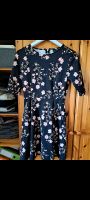 Kleid Blumen Bonprix M schwarz rosa Bayern - Mintraching Vorschau