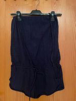 H&M xs Jumpsuit Einteiler kurz blau Bandeau Baden-Württemberg - Untereisesheim Vorschau