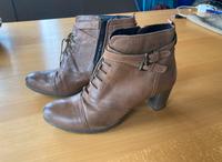 Stiefeletten Echtleder Gr.41 Bayern - Velden Vorschau