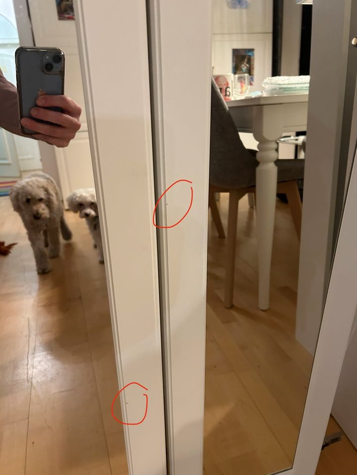 1x IKEA Godmorgon Kasjön Spiegelschrank 60cm hellgrau in Ratingen