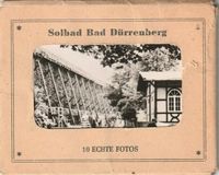 AK Bilderkarten Solbad Bad Dürrenberg s/w 9x7 DDR 1962 10 Fotos Am Ohmberg - Bischofferode Vorschau