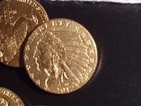 Echte Münzen,900 Gold, 2 1/2 Gold Dollar, 1909 /12 Manschettenk Schleswig-Holstein - Norderstedt Vorschau