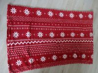 Fleecedecke Kuscheldecke rot/weiß Weihnachtsmotiv Sterne 120x160 Baden-Württemberg - Pforzheim Vorschau