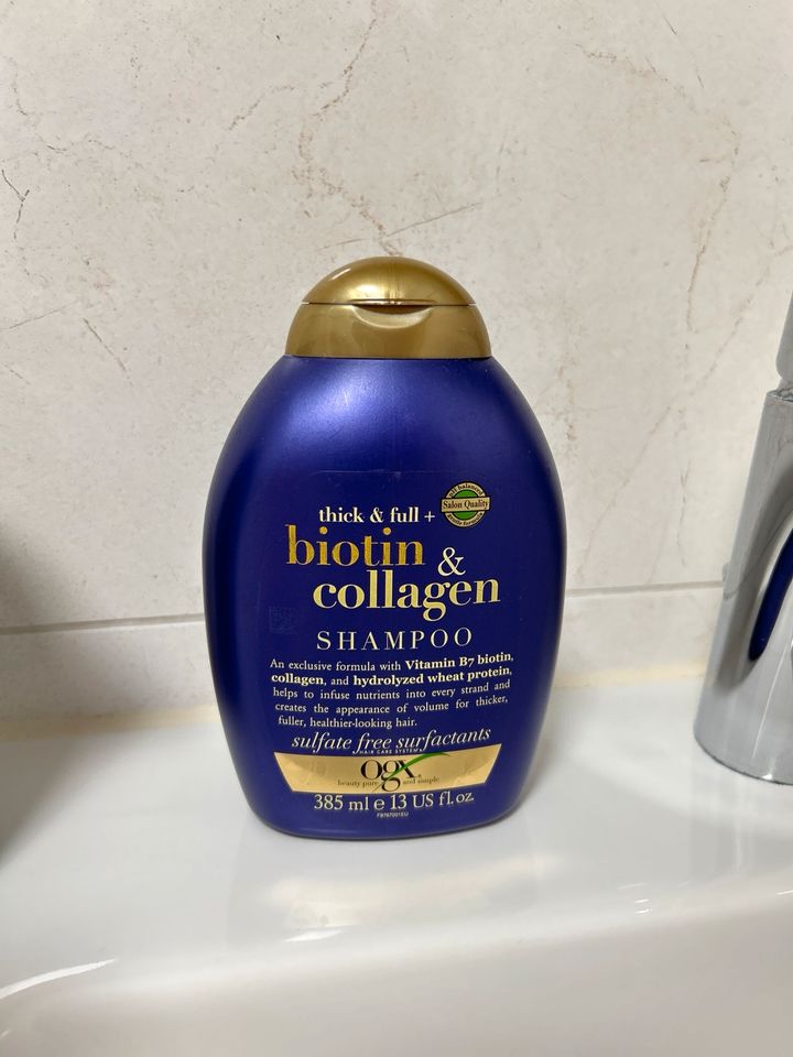 Ogx Shampoo Biotin & Collagen Vitamin B7 Haarpflege Haarewaschen in Nürnberg (Mittelfr)