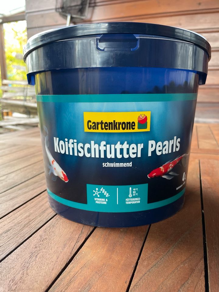 Gartenkrone Koifutter Pearls ca. 5 Liter in Norderstedt