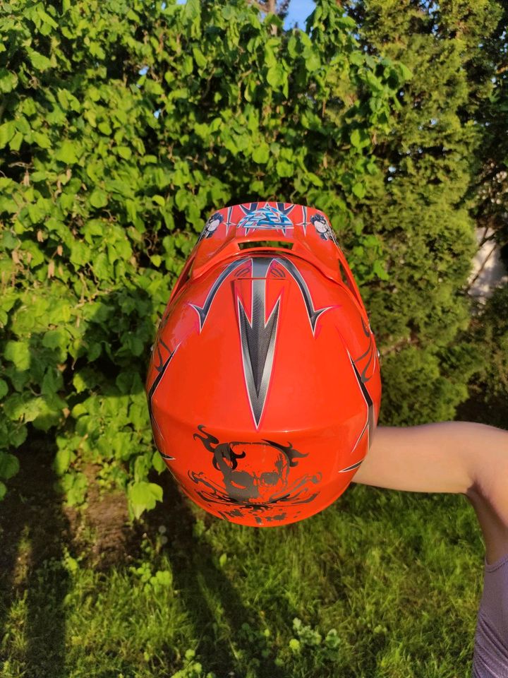 Cross Helm S 51 - 52 orange neuwertig in Homburg