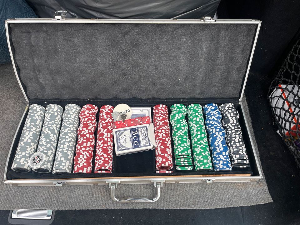 Pokerset neuwertig in Weeze