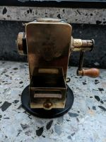 Vintage EL CASCO Bleistiftspitzer gold & schwarz Handkurbel Koblenz - Lützel Vorschau