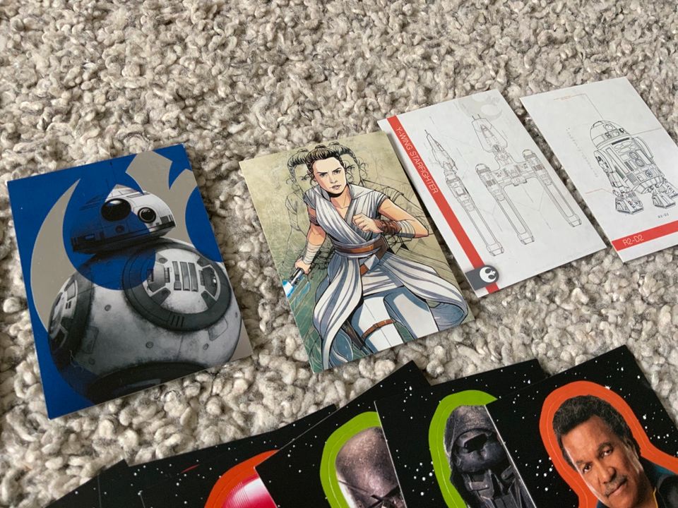 Star Wars Rise of Skywalker Trading Cards Topps in Habichtswald