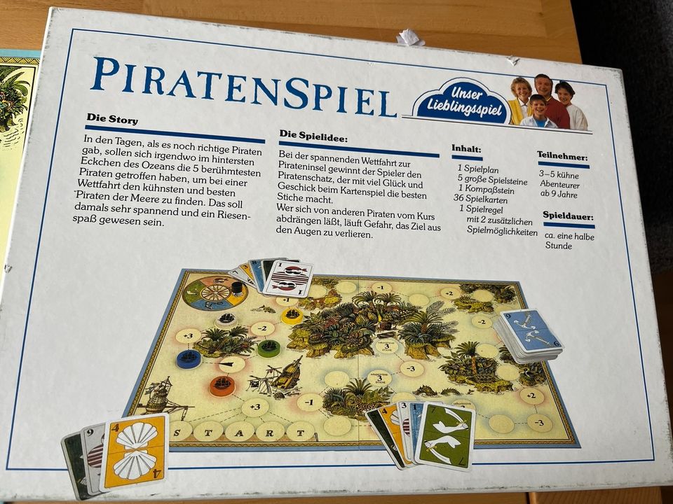 Das piratenspiel Brettspiel Gesellschaftsspiel in Püttlingen