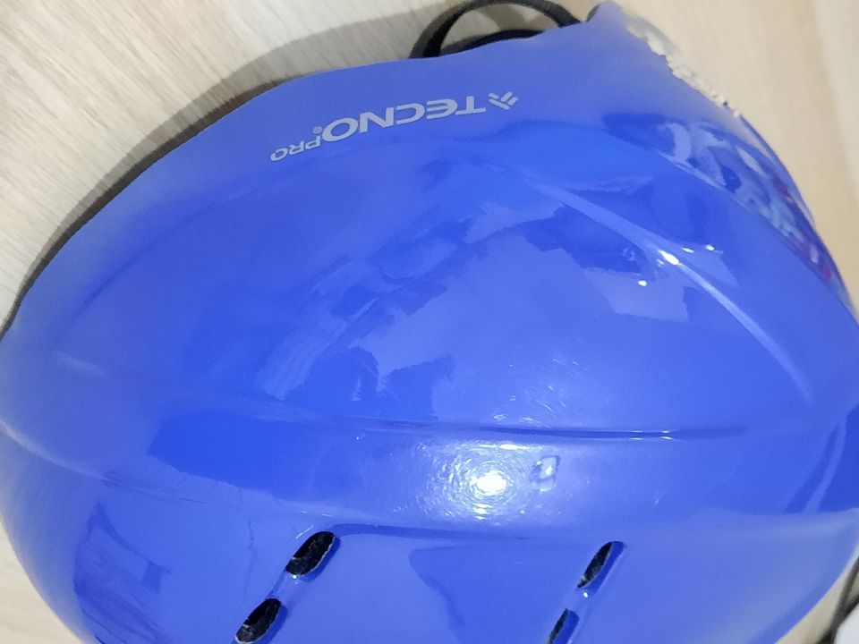 Kinder Skihelm Snowboardhelm M 55- 58cm blau wie neu in Hofgeismar