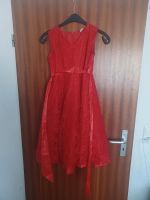 Abendkleid gr.146 gr.152 Ballkleid festliches kleid rot Hessen - Gießen Vorschau