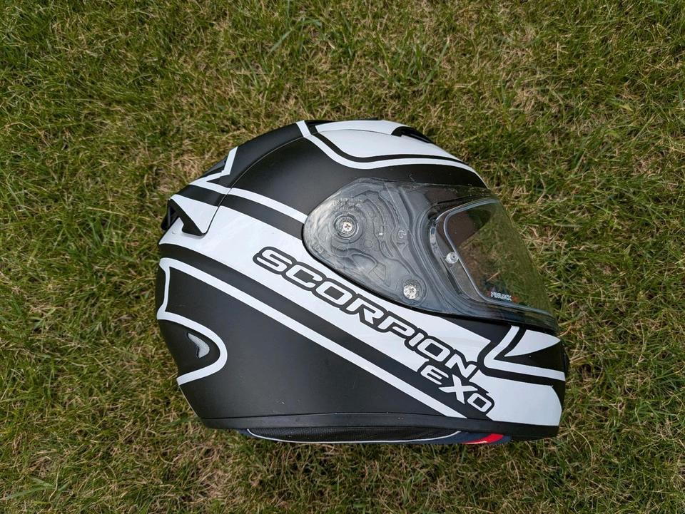 *Sale* Helm, Gr. S, Scorpion, EXO 1200 AIR, aufblasbare Polster in Loburg