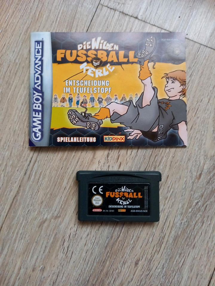 Gameboy Advance - Spiel "Die wilden Fußballkerle" in Linden