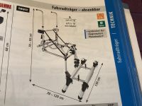 Thule  Fahrradträger - ablenkbar  für Wohnmobil Niedersachsen - Quakenbrück Vorschau