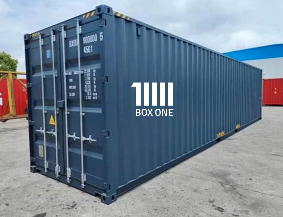 ✅ 40 Fuß Seecontainer | BOX ONE | Container | Lagercontainer | alle Farben in Duisburg