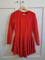 rotes Spitzenkleid von H&M, Größe 36 Bayern - Abensberg Vorschau