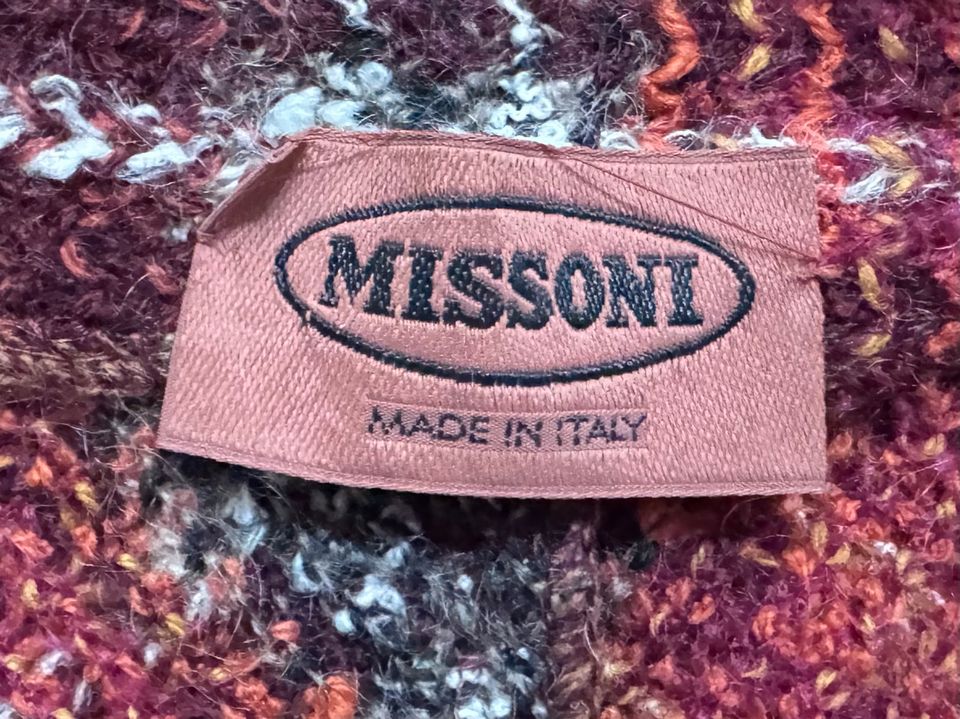 Orig. MISSONI Strickjacke Jacke Vintage Wolle Gr.40/46 TOP in Hamburg