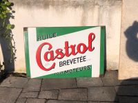 Castrol Emailschild 1950 schild oel dose motor Oil service garage Brandenburg - Bad Liebenwerda Vorschau