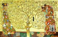 Gustav Klimt - Der Lebensbaum p97711 120x180cm Ölbild handgemalt Berlin - Treptow Vorschau