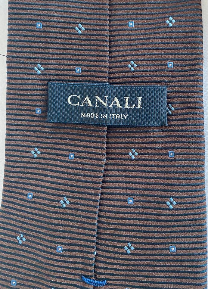 Seidenkrawatte - Marke: Canali (Made in Italy) in Berlin