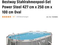 Bestway Pool mit Pumpe und Pflegezubehör Bayern - Pegnitz Vorschau