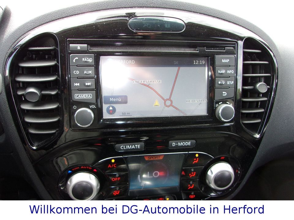 Nissan Juke Acenta,Navi+360°Cam,Tel,Klimaautom,Totwink. in Herford